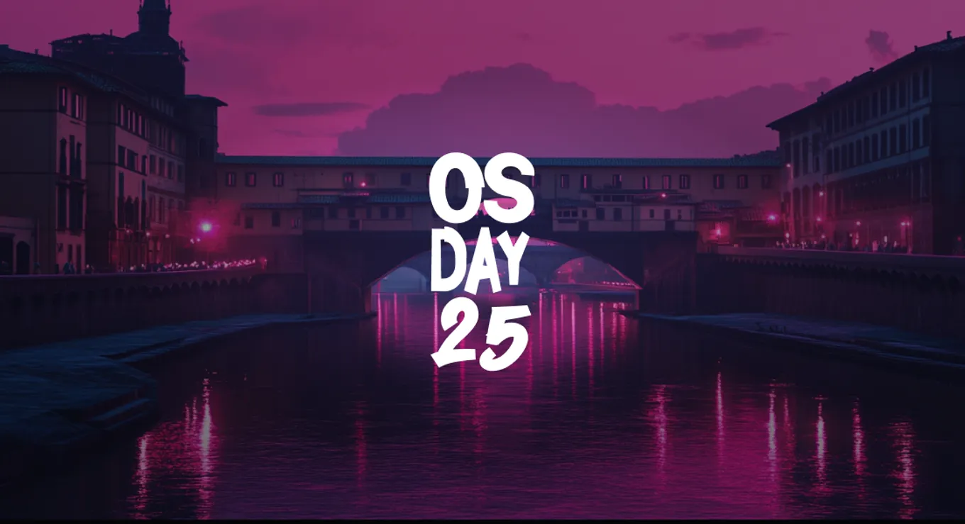 I was at Open Source Day 2025 in Florence