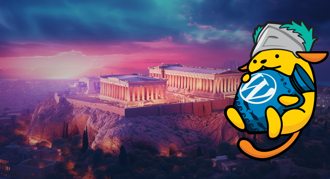 I was at WordCamp Europe in Athens