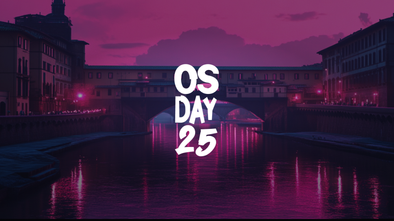 I was at Open Source Day 2025 in Florence